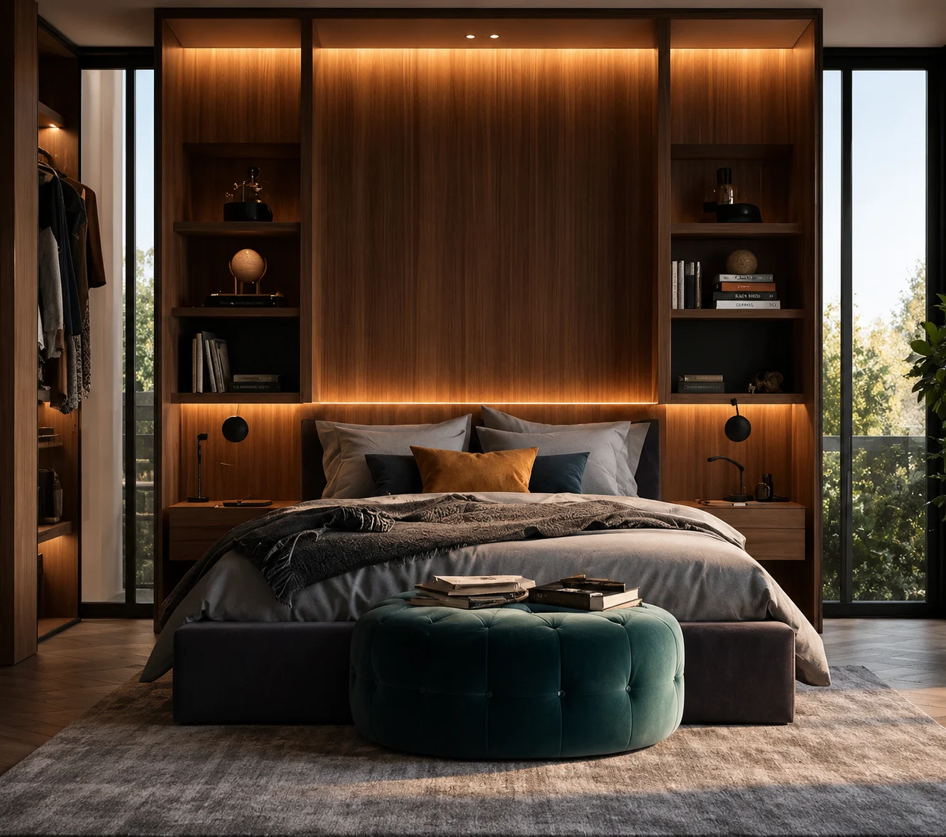 Master Suite Interior by HN Architects