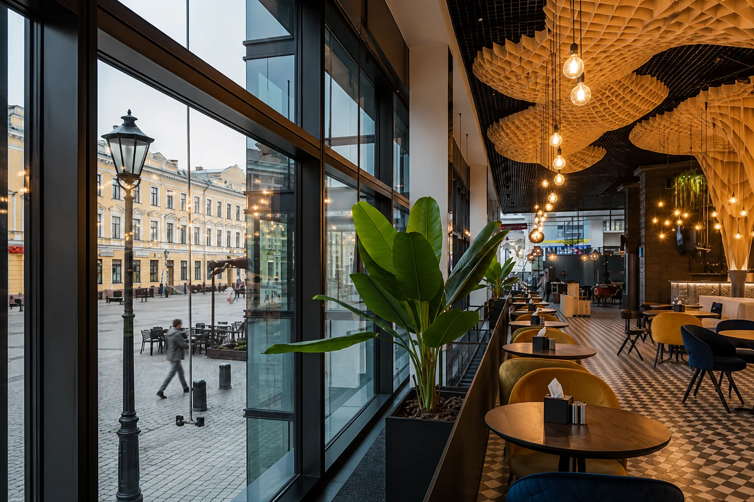 Stone Restaurant Lounge by HN Architects