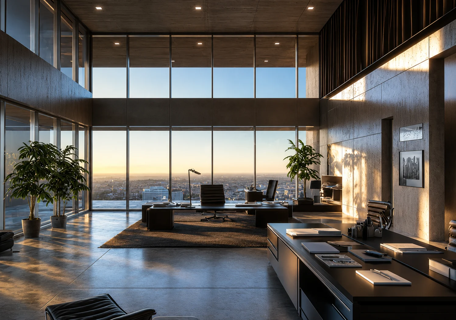 Refined workspaces by HN Architects